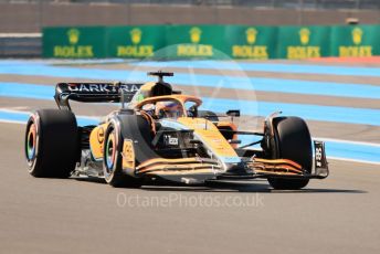 World © Octane Photographic Ltd. Formula 1 – French Grand Prix - Paul Ricard. Friday 22nd July 2022. Practice 2. McLaren F1 Team MCL36 - Daniel Ricciardo.