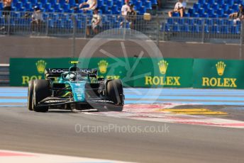 World © Octane Photographic Ltd. Formula 1 – French Grand Prix - Paul Ricard. Friday 22nd July 2022. Practice 2. Aston Martin Aramco Cognizant F1 Team AMR22 - Sebastian Vettel.