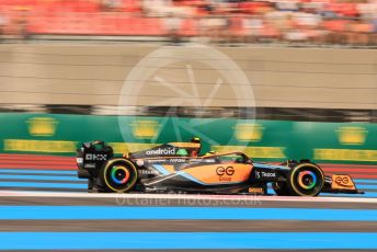 World © Octane Photographic Ltd. Formula 1 – French Grand Prix - Paul Ricard. Friday 22nd July 2022. Practice 2. McLaren F1 Team MCL36 - Lando Norris.