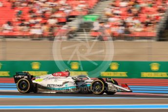World © Octane Photographic Ltd. Formula 1 – French Grand Prix - Paul Ricard. Friday 22nd July 2022. Practice 2. Mercedes-AMG Petronas F1 Team F1 W13 - Lewis Hamilton.