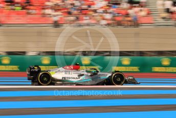 World © Octane Photographic Ltd. Formula 1 – French Grand Prix - Paul Ricard. Friday 22nd July 2022. Practice 2. Mercedes-AMG Petronas F1 Team F1 W13 - Lewis Hamilton.