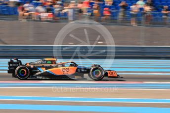 World © Octane Photographic Ltd. Formula 1 – French Grand Prix - Paul Ricard. Friday 22nd July 2022. Practice 2. McLaren F1 Team MCL36 - Daniel Ricciardo.