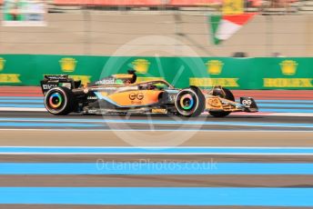 World © Octane Photographic Ltd. Formula 1 – French Grand Prix - Paul Ricard. Friday 22nd July 2022. Practice 2. McLaren F1 Team MCL36 - Daniel Ricciardo.