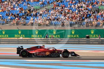 World © Octane Photographic Ltd. Formula 1 – French Grand Prix - Paul Ricard. Friday 22nd July 2022. Practice 2. Scuderia Ferrari F1-75 - Carlos Sainz.