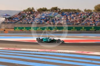 World © Octane Photographic Ltd. Formula 1 – French Grand Prix - Paul Ricard. Friday 22nd July 2022. Practice 2. Aston Martin Aramco Cognizant F1 Team AMR22 - Sebastian Vettel.