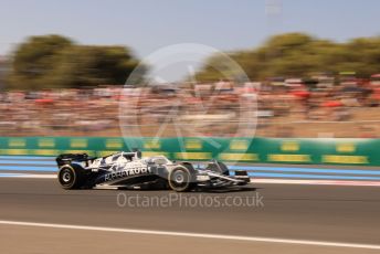 World © Octane Photographic Ltd. Formula 1 – French Grand Prix - Paul Ricard. Friday 22nd July 2022. Practice 2. Scuderia AlphaTauri AT03 - Pierre Gasly.