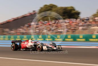 World © Octane Photographic Ltd. Formula 1 – French Grand Prix - Paul Ricard. Friday 22nd July 2022. Practice 2. Alfa Romeo F1 Team Orlen C42 - Guanyu Zhou.
