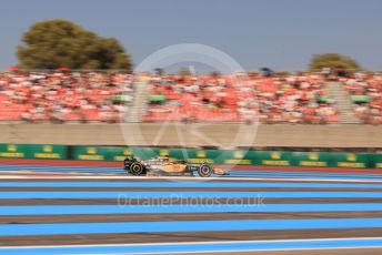 World © Octane Photographic Ltd. Formula 1 – French Grand Prix - Paul Ricard. Friday 22nd July 2022. Practice 2. McLaren F1 Team MCL36 - Daniel Ricciardo.
