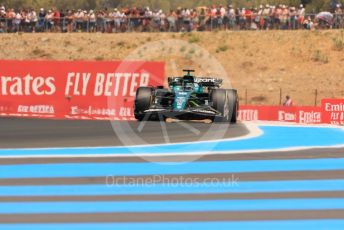 World © Octane Photographic Ltd. Formula 1 – French Grand Prix - Paul Ricard. Saturday 23rd July 2022. Practice 3. Aston Martin Aramco Cognizant F1 Team AMR22 - Lance Stroll.