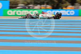 World © Octane Photographic Ltd. Formula 1 – French Grand Prix - Paul Ricard. Saturday 23rd July 2022. Practice 3. Mercedes-AMG Petronas F1 Team F1 W13 - Lewis Hamilton.