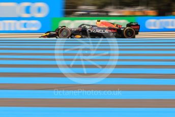 World © Octane Photographic Ltd. Formula 1 – French Grand Prix - Paul Ricard. Saturday 23rd July 2022. Practice 3. Oracle Red Bull Racing RB18 – Sergio Perez.