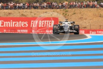 World © Octane Photographic Ltd. Formula 1 – French Grand Prix - Paul Ricard. Saturday 23rd July 2022. Practice 3. Scuderia AlphaTauri AT03 - Pierre Gasly.