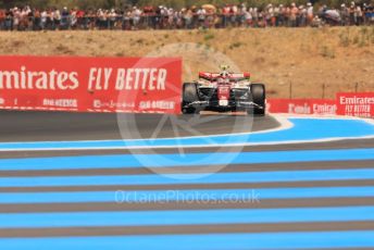 World © Octane Photographic Ltd. Formula 1 – French Grand Prix - Paul Ricard. Saturday 23rd July 2022. Practice 3. Alfa Romeo F1 Team Orlen C42 - Guanyu Zhou.