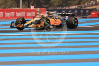 World © Octane Photographic Ltd. Formula 1 – French Grand Prix - Paul Ricard. Saturday 23rd July 2022. Practice 3. McLaren F1 Team MCL36 - Daniel Ricciardo.