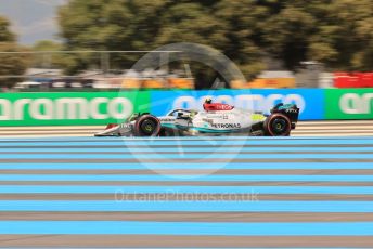 World © Octane Photographic Ltd. Formula 1 – French Grand Prix - Paul Ricard. Saturday 23rd July 2022. Practice 3. Mercedes-AMG Petronas F1 Team F1 W13 - Lewis Hamilton.