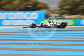 World © Octane Photographic Ltd. Formula 1 – French Grand Prix - Paul Ricard. Saturday 23rd July 2022. Practice 3. Scuderia AlphaTauri AT03 - Yuki Tsunoda.