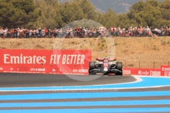 World © Octane Photographic Ltd. Formula 1 – French Grand Prix - Paul Ricard. Saturday 23rd July 2022. Practice 3. Alfa Romeo F1 Team Orlen C42 - Guanyu Zhou.