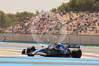 World © Octane Photographic Ltd. Formula 1 – French Grand Prix - Paul Ricard. Saturday 23rd July 2022. Practice 3. Williams Racing FW44 - Nicholas Latifi.