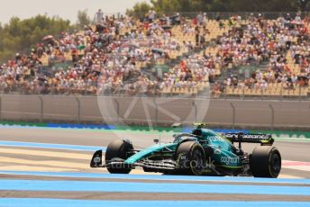 World © Octane Photographic Ltd. Formula 1 – French Grand Prix - Paul Ricard. Saturday 23rd July 2022. Practice 3. Aston Martin Aramco Cognizant F1 Team AMR22 - Sebastian Vettel.