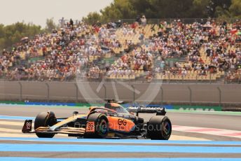 World © Octane Photographic Ltd. Formula 1 – French Grand Prix - Paul Ricard. Saturday 23rd July 2022. Practice 3. McLaren F1 Team MCL36 - Daniel Ricciardo.