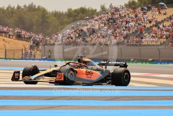 World © Octane Photographic Ltd. Formula 1 – French Grand Prix - Paul Ricard. Saturday 23rd July 2022. Practice 3. McLaren F1 Team MCL36 - Daniel Ricciardo.