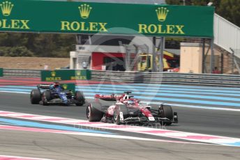World © Octane Photographic Ltd. Formula 1 – French Grand Prix - Paul Ricard. Saturday 23rd July 2022. Practice 3. Alfa Romeo F1 Team Orlen C42 - Valtteri Bottas.