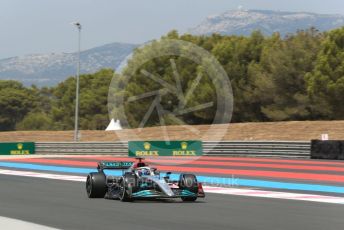 World © Octane Photographic Ltd. Formula 1 – French Grand Prix - Paul Ricard. Saturday 23rd July 2022. Practice 3. Mercedes-AMG Petronas F1 Team F1 W13 - George Russell.