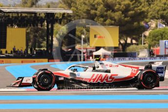 World © Octane Photographic Ltd. Formula 1 – French Grand Prix - Paul Ricard - Le Castellet. Saturday 23rd July 2022 Qualifying. Haas F1 Team VF-22 - Mick Schumacher.