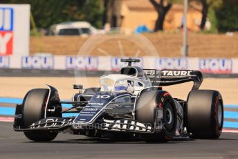 World © Octane Photographic Ltd. Formula 1 – French Grand Prix - Paul Ricard - Le Castellet. Saturday 23rd July 2022 Qualifying. Scuderia AlphaTauri AT03 - Pierre Gasly.