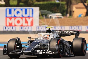 World © Octane Photographic Ltd. Formula 1 – French Grand Prix - Paul Ricard - Le Castellet. Saturday 23rd July 2022 Qualifying. Scuderia AlphaTauri AT03 - Yuki Tsunoda.