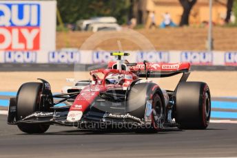 World © Octane Photographic Ltd. Formula 1 – French Grand Prix - Paul Ricard - Le Castellet. Saturday 23rd July 2022 Qualifying. Alfa Romeo F1 Team Orlen C42 - Guanyu Zhou.