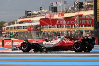 World © Octane Photographic Ltd. Formula 1 – French Grand Prix - Paul Ricard - Le Castellet. Saturday 23rd July 2022 Qualifying. Alfa Romeo F1 Team Orlen C42 - Valtteri Bottas.
