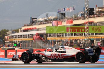 World © Octane Photographic Ltd. Formula 1 – French Grand Prix - Paul Ricard - Le Castellet. Saturday 23rd July 2022 Qualifying. Haas F1 Team VF-22 - Mick Schumacher.