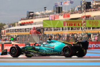World © Octane Photographic Ltd. Formula 1 – French Grand Prix - Paul Ricard - Le Castellet. Saturday 23rd July 2022 Qualifying. Aston Martin Aramco Cognizant F1 Team AMR22 - Sebastian Vettel.