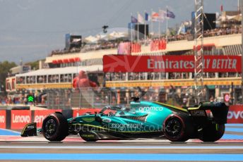 World © Octane Photographic Ltd. Formula 1 – French Grand Prix - Paul Ricard - Le Castellet. Saturday 23rd July 2022 Qualifying. Aston Martin Aramco Cognizant F1 Team AMR22 - Lance Stroll.