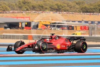 World © Octane Photographic Ltd. Formula 1 – French Grand Prix - Paul Ricard - Le Castellet. Saturday 23rd July 2022 Qualifying. Scuderia Ferrari F1-75 - Charles Leclerc.