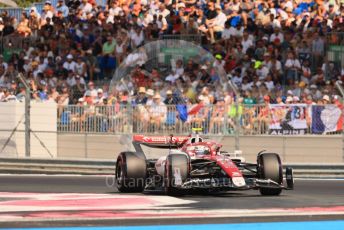 World © Octane Photographic Ltd. Formula 1 – French Grand Prix - Paul Ricard - Le Castellet. Saturday 23rd July 2022 Qualifying. Alfa Romeo F1 Team Orlen C42 - Guanyu Zhou.