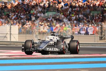 World © Octane Photographic Ltd. Formula 1 – French Grand Prix - Paul Ricard - Le Castellet. Saturday 23rd July 2022 Qualifying. Scuderia AlphaTauri AT03 - Pierre Gasly.