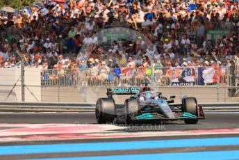 World © Octane Photographic Ltd. Formula 1 – French Grand Prix - Paul Ricard - Le Castellet. Saturday 23rd July 2022 Qualifying. Mercedes-AMG Petronas F1 Team F1 W13 - George Russell.