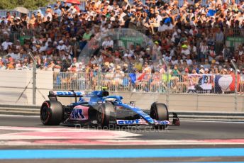 World © Octane Photographic Ltd. Formula 1 – French Grand Prix - Paul Ricard - Le Castellet. Saturday 23rd July 2022 Qualifying. BWT Alpine F1 Team A522 - Esteban Ocon.