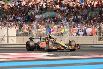 World © Octane Photographic Ltd. Formula 1 – French Grand Prix - Paul Ricard - Le Castellet. Saturday 23rd July 2022 Qualifying. McLaren F1 Team MCL36 - Daniel Ricciardo.