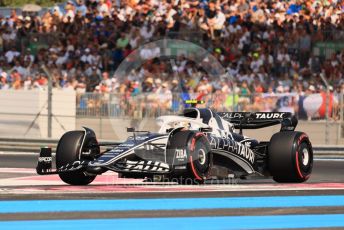 World © Octane Photographic Ltd. Formula 1 – French Grand Prix - Paul Ricard - Le Castellet. Saturday 23rd July 2022 Qualifying. Scuderia AlphaTauri AT03 - Yuki Tsunoda.
