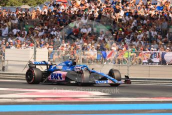 World © Octane Photographic Ltd. Formula 1 – French Grand Prix - Paul Ricard - Le Castellet. Saturday 23rd July 2022 Qualifying. BWT Alpine F1 Team A522 - Fernando Alonso.