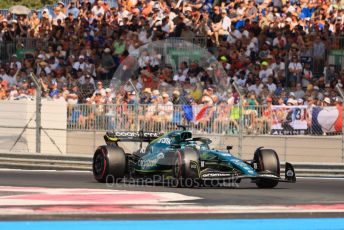 World © Octane Photographic Ltd. Formula 1 – French Grand Prix - Paul Ricard - Le Castellet. Saturday 23rd July 2022 Qualifying. Aston Martin Aramco Cognizant F1 Team AMR22 - Lance Stroll.