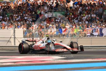 World © Octane Photographic Ltd. Formula 1 – French Grand Prix - Paul Ricard - Le Castellet. Saturday 23rd July 2022 Qualifying. Haas F1 Team VF-22 - Mick Schumacher.
