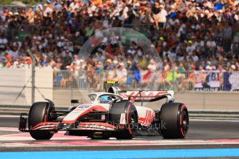 World © Octane Photographic Ltd. Formula 1 – French Grand Prix - Paul Ricard - Le Castellet. Saturday 23rd July 2022 Qualifying. Haas F1 Team VF-22 - Mick Schumacher.