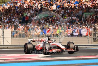 World © Octane Photographic Ltd. Formula 1 – French Grand Prix - Paul Ricard - Le Castellet. Saturday 23rd July 2022 Qualifying. Haas F1 Team VF-22 - Kevin Magnussen.