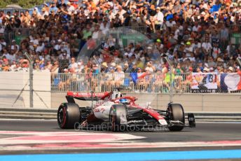 World © Octane Photographic Ltd. Formula 1 – French Grand Prix - Paul Ricard - Le Castellet. Saturday 23rd July 2022 Qualifying. Alfa Romeo F1 Team Orlen C42 - Valtteri Bottas.