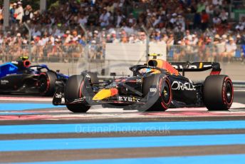 World © Octane Photographic Ltd. Formula 1 – French Grand Prix - Paul Ricard - Le Castellet. Saturday 23rd July 2022 Qualifying. Oracle Red Bull Racing RB18 – Sergio Perez.