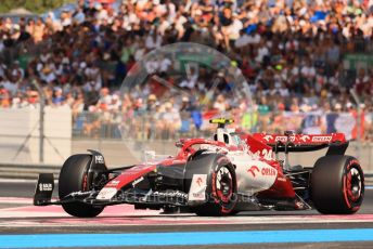 World © Octane Photographic Ltd. Formula 1 – French Grand Prix - Paul Ricard - Le Castellet. Saturday 23rd July 2022 Qualifying. Alfa Romeo F1 Team Orlen C42 - Guanyu Zhou.